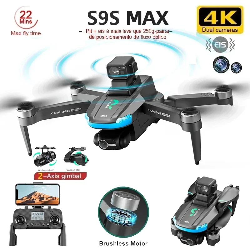 Drone Gps Rc Tt36 - НОВЫЙ S9S MAX MINI Drone 4K