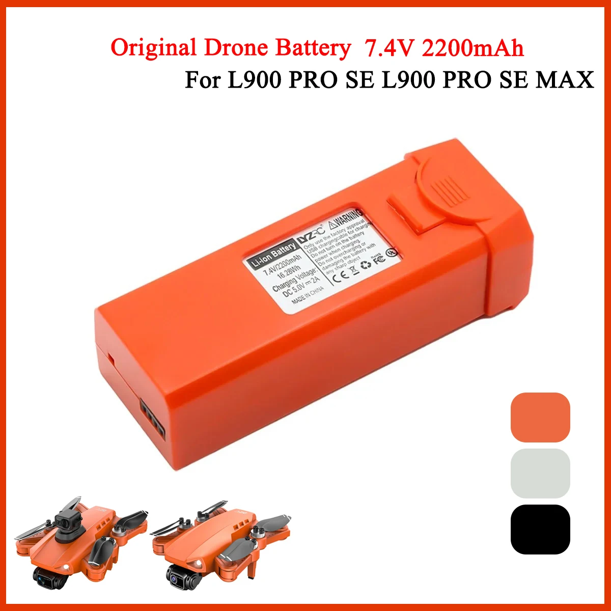 Lyzrc Drone - Аккумулятор L900 PRO SE Max, батарея