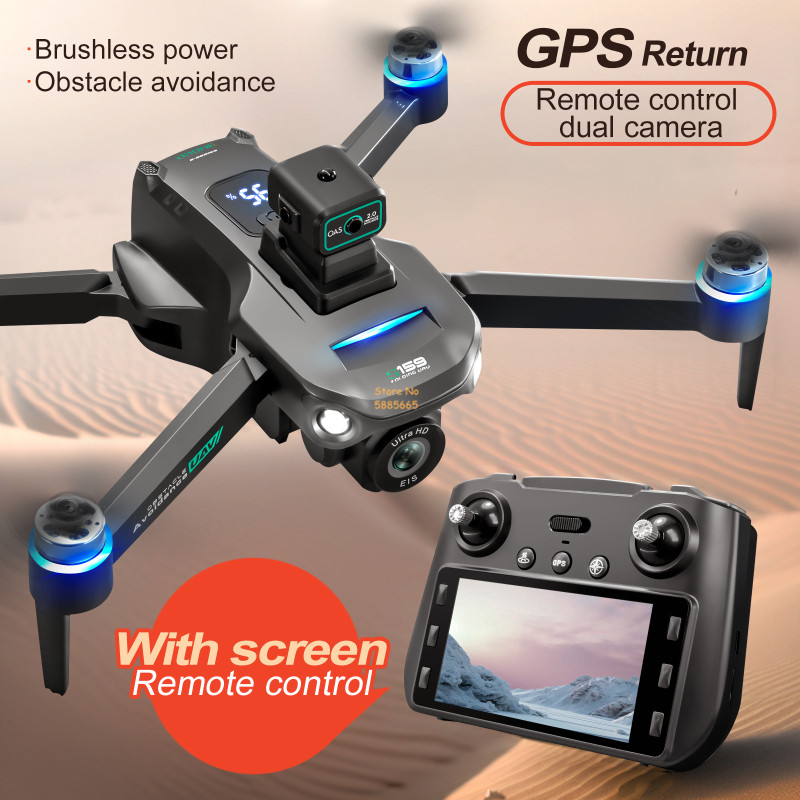 Drone Gps Rc Tt36 - Двойная камера 8K, 5G, WIFI, FPV,