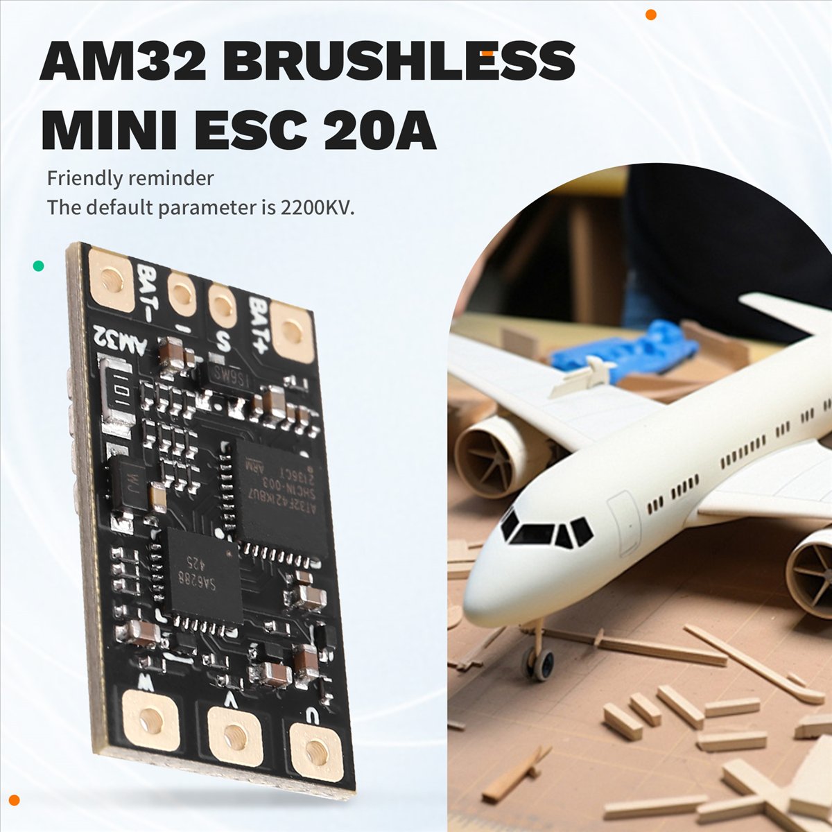 Drone With Rc 2 - Goodprice 2-4S 20A AM32 ESC AT32F421