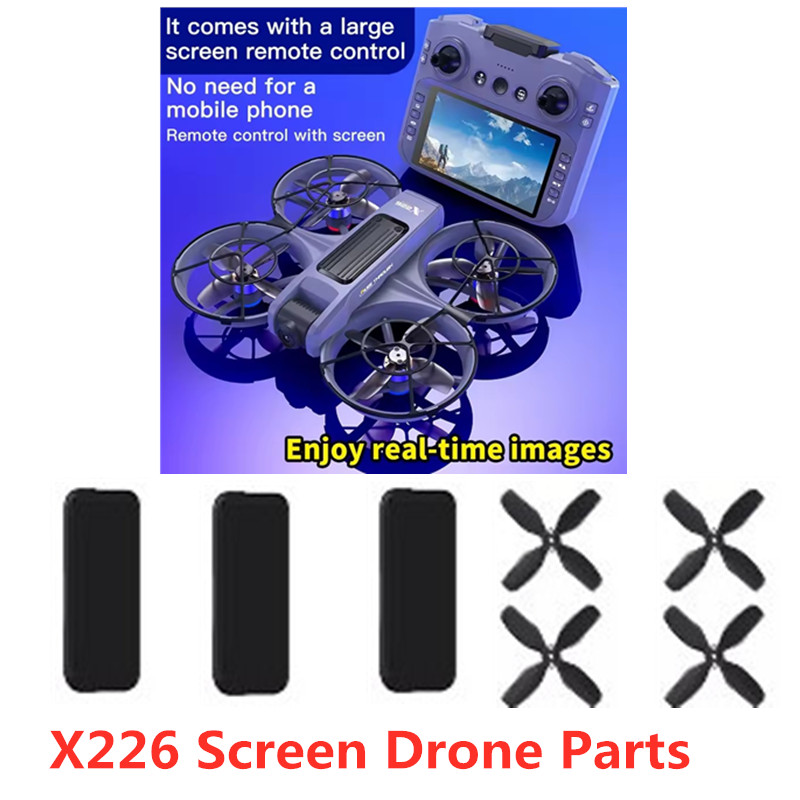 Drone Rc X226 - Аккумулятор для дрона X226, лопасти пропеллера