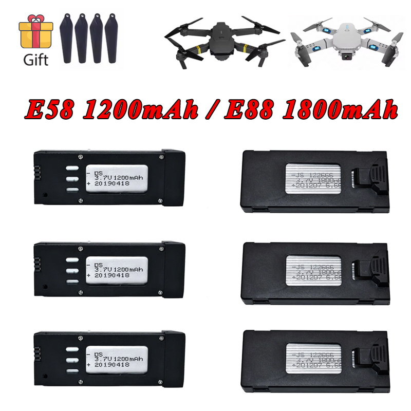 Lyzrc Drone - Липо-аккумулятор 3,7 В, 1200 мАч, 1800