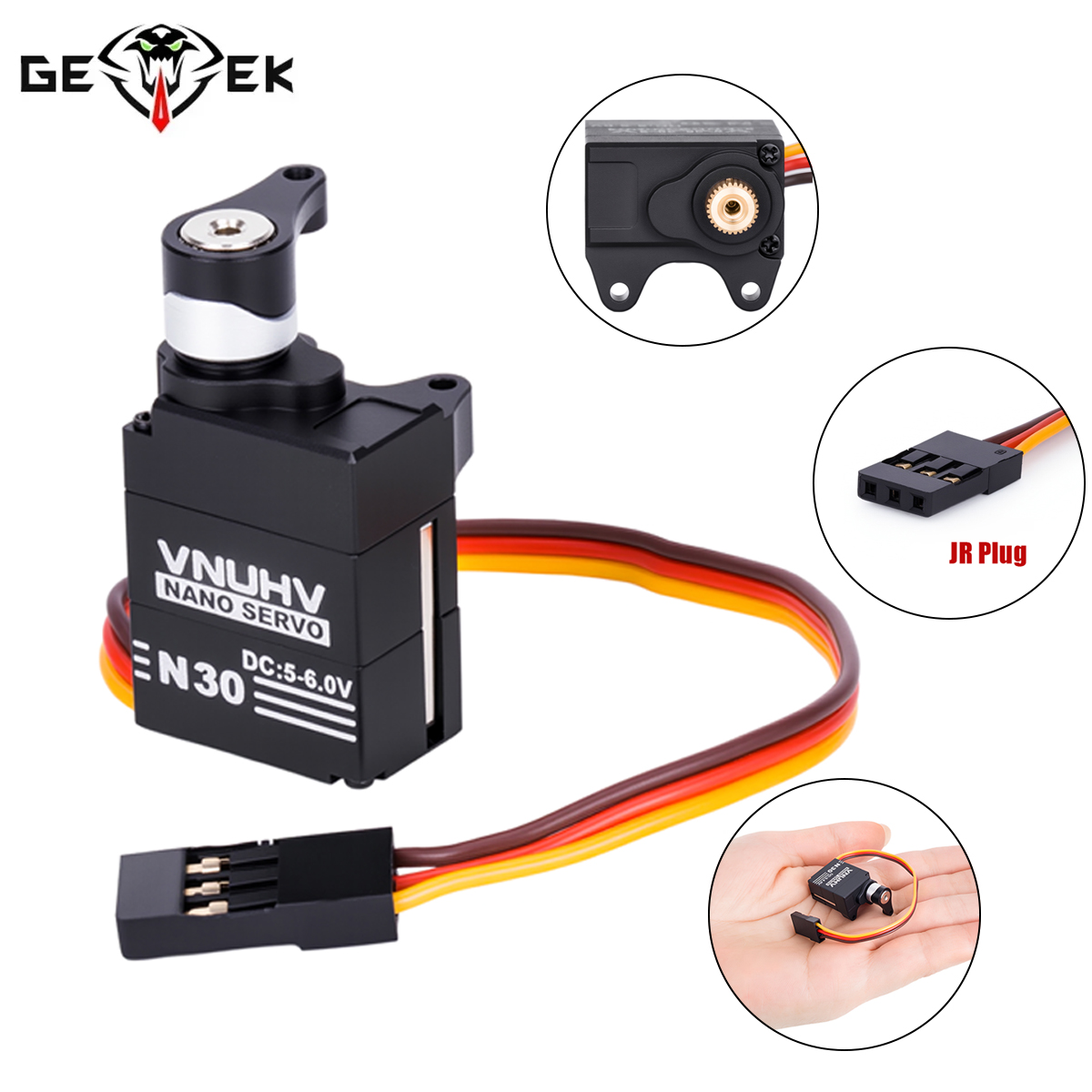 Rc Car Servo - Алюминиевый цифровой сервопривод с металлическим редуктором
