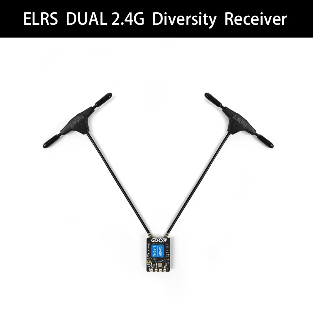 Приемник GEPRC ELRS DUAL 2.4G  – обзор и цена Drone Rc Setup
