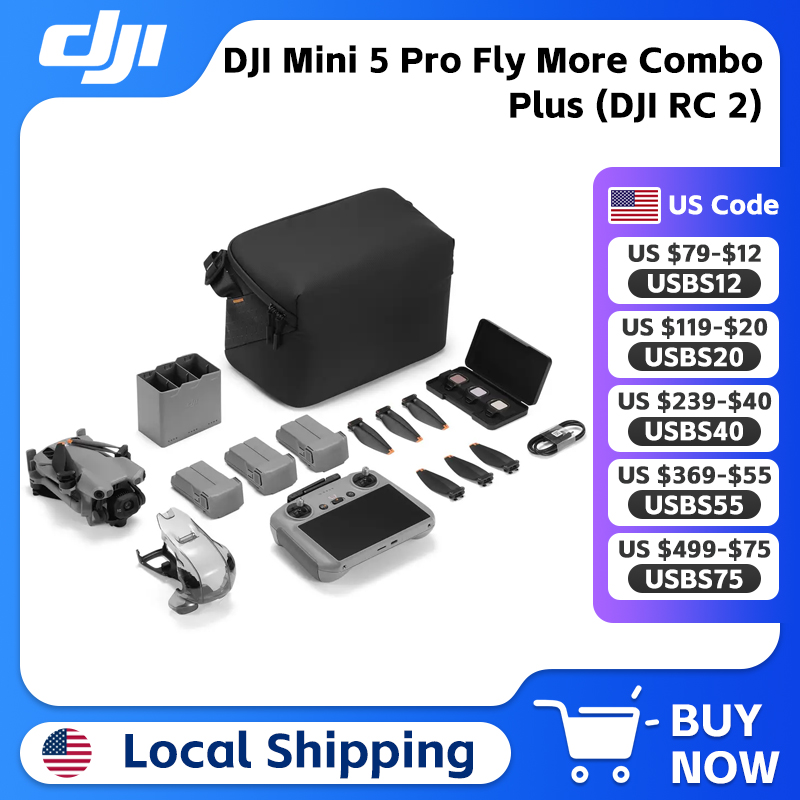 DJI Mini 5 Pro Fly More Combo  – обзор и цена Drone Dji Rc Mini 3 Pro