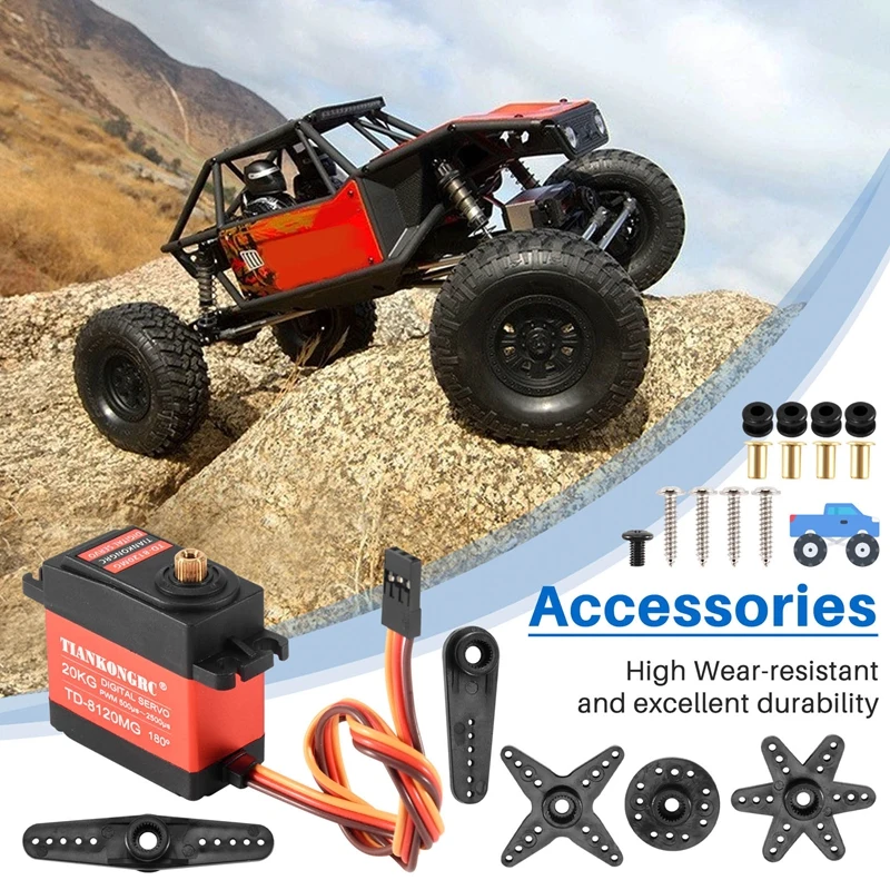 Водонепроницаемый цифровой сер – обзор и цена Rc Car Servo