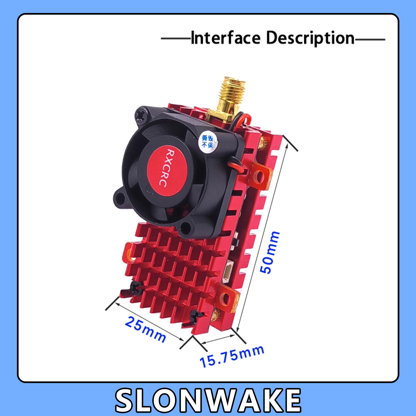 SLONWAKE 5,8G 2 Вт VTX FPV 180 – обзор и цена Telemetry Module Rc