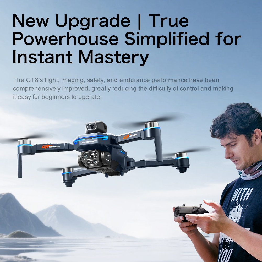 Оригинальный дрон GT8 8K с про – обзор и цена Drone Gps Rc Tt36