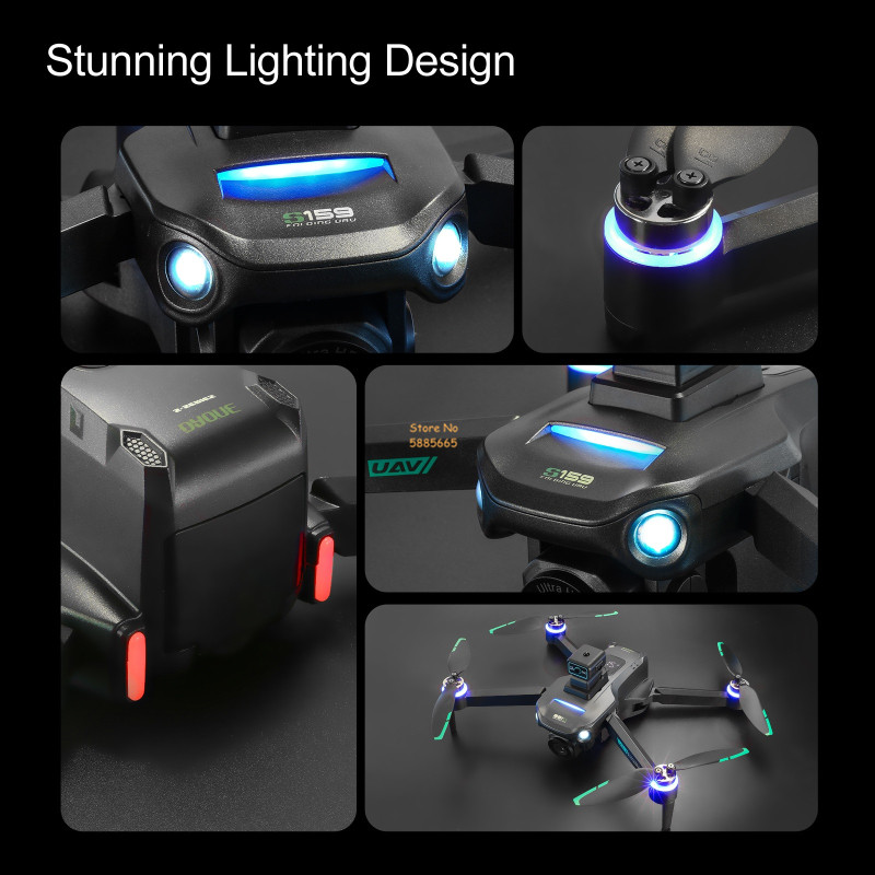 Двойная камера 8K, 5G, WIFI, F – обзор и цена Drone Gps Rc Tt36