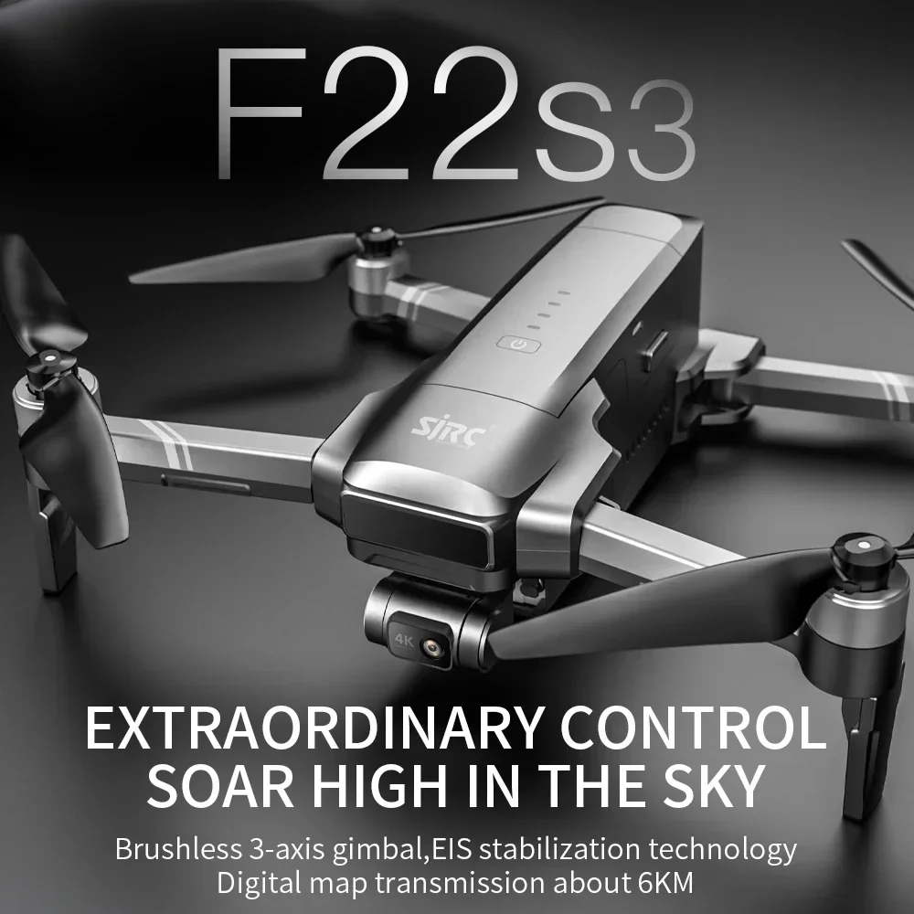Складной квадрокоптер SJRC F22 – обзор и цена Drone Gps Rc Tt36
