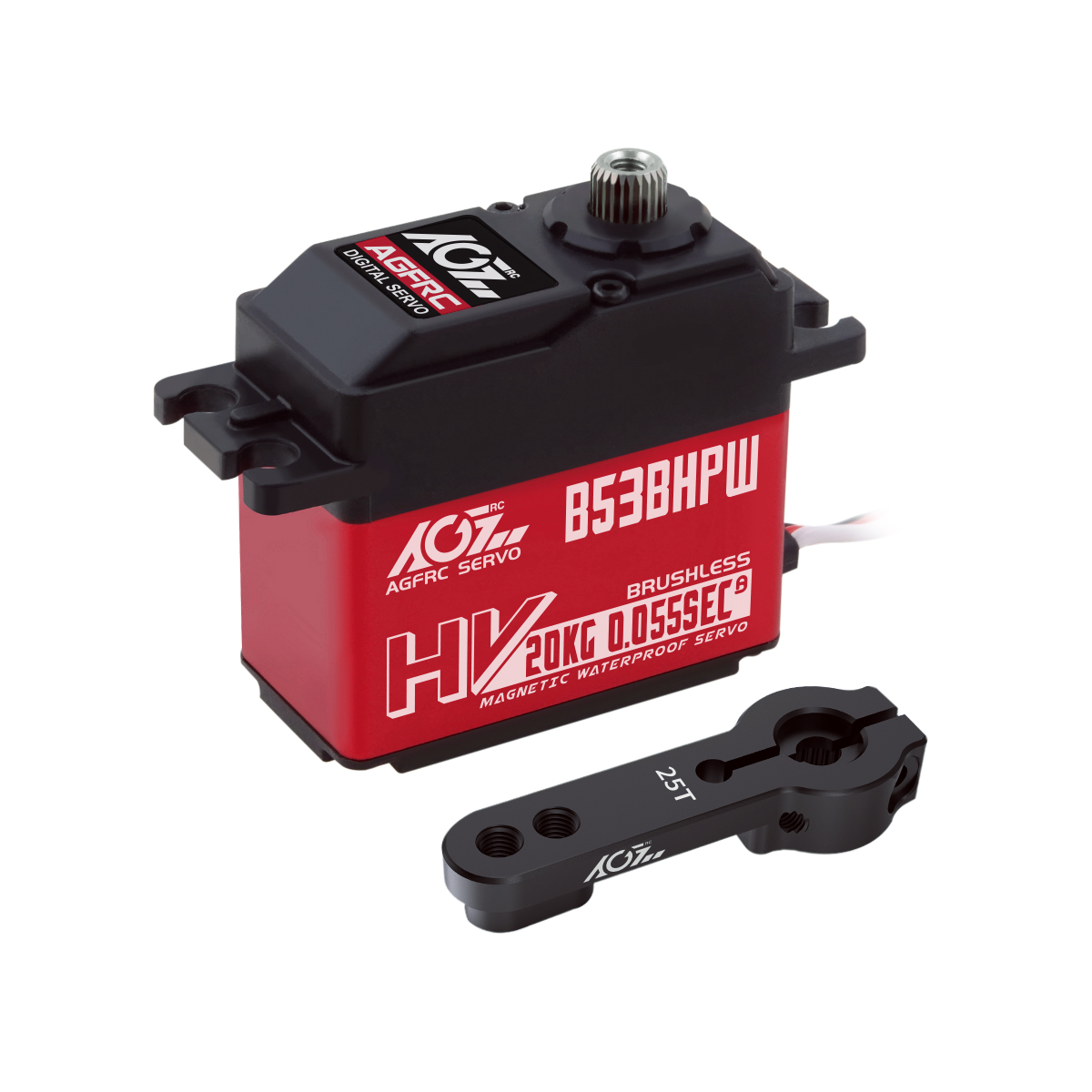 Сервопривод AGFRC B53BHPW HV S – обзор и цена Rc Car Servo