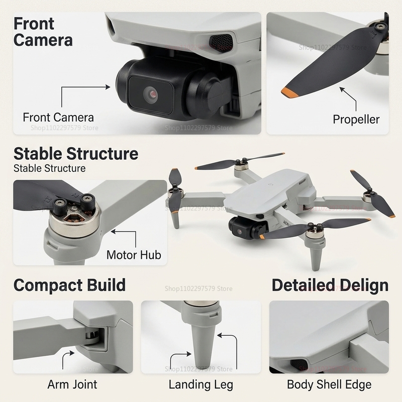 Новый дрон Aeri 100 GPS с 8K п – обзор и цена Drone Rc Under 1000