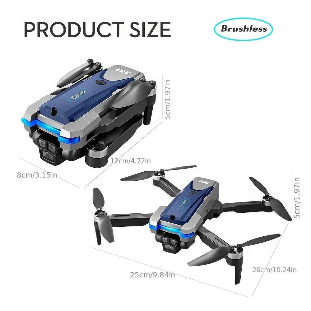Складной Квадрокоптер S8S, GPS – обзор и цена Drone Gps Rc Tt36
